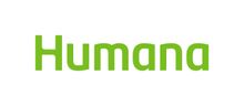letters in green spell humana logo